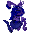 Sprite of Demon Ena used for the Infinite Fun Easter egg.