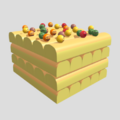The Turrón's 3D model. Modeled by Utu-Nui.[1]